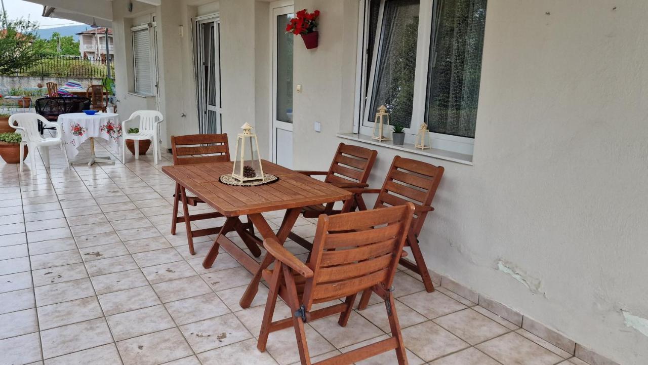 Modern Sea Villa In Leptokaria Ngoại thất bức ảnh