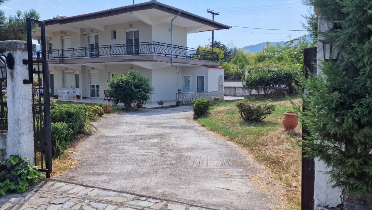 Modern Sea Villa In Leptokaria Ngoại thất bức ảnh