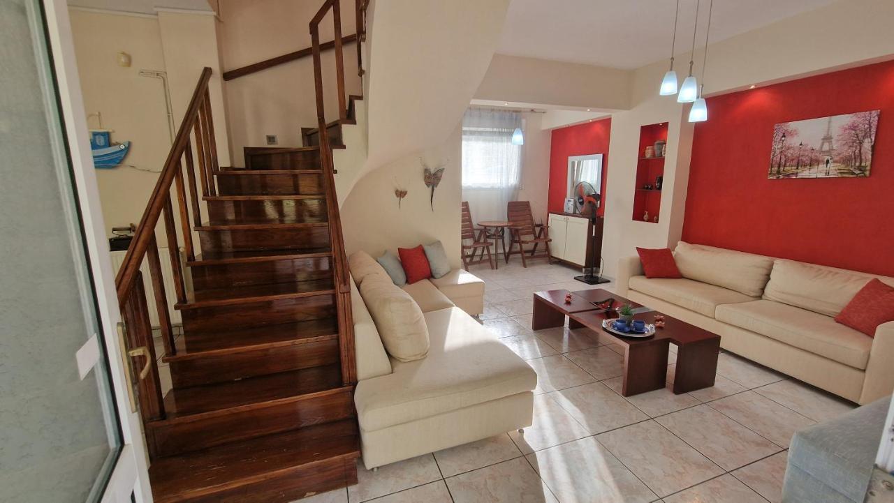 Modern Sea Villa In Leptokaria Ngoại thất bức ảnh